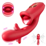 Licking Tongue Rose Vibrator